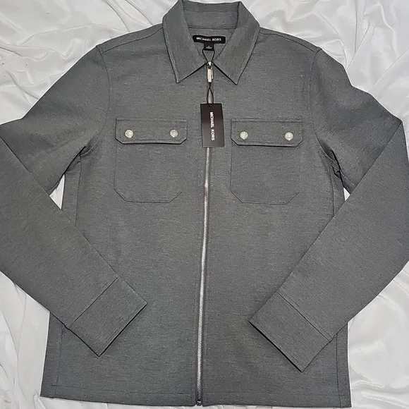 Michael Kors Ponte Men's Gray Jacket